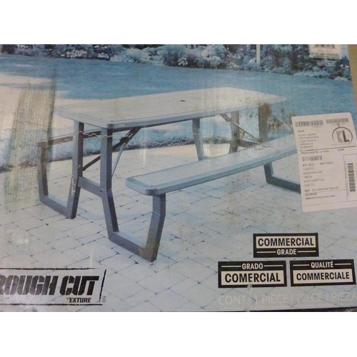 1447 - Lifetime Picnic Table    Rounded, Original RRP £199.99 + vat  (4137-54)   * This lot is subject to v... 