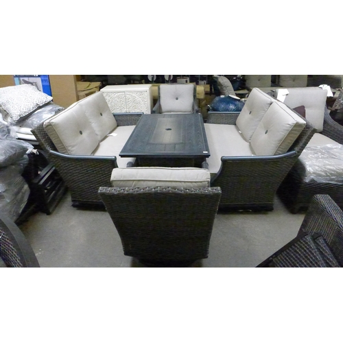 1463 - Sunvilla Lago Brisa Fire Deep Seating Set, Original RRP £2916.66 + VAT (4139-25) * This lot is subje... 