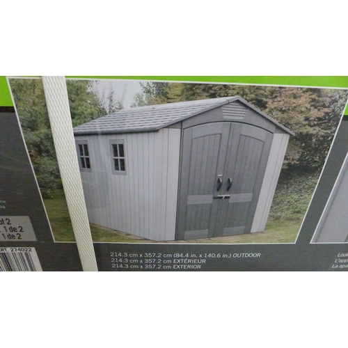 1485 - Lifetime Shed, Original RRP £1083.33 + VAT (7x12ft) (4139-18) * This lot is subject to VAT