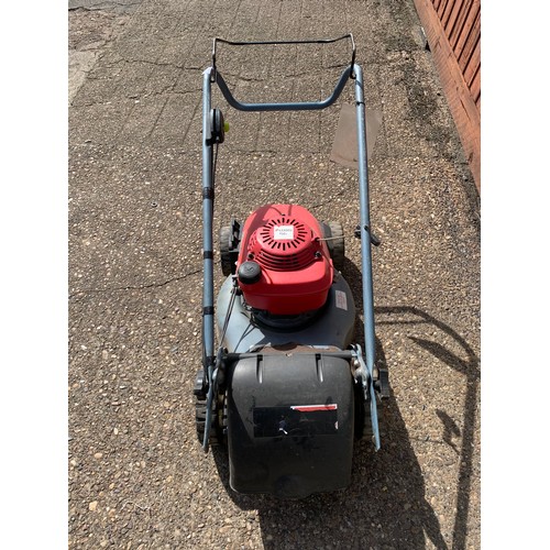 2054 - Petrol lawnmower with Honda engine * this lot is subject to VAT