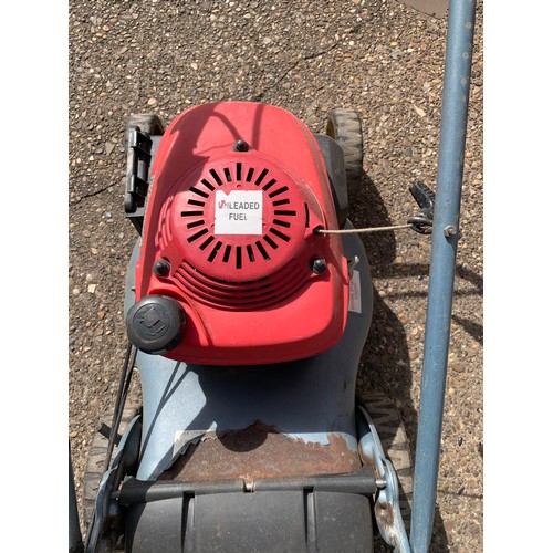 2054 - Petrol lawnmower with Honda engine * this lot is subject to VAT