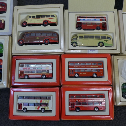 708 - A collection of die-cast model vehicles; eleven Corgi Classics Commercial Vehicles, boxed