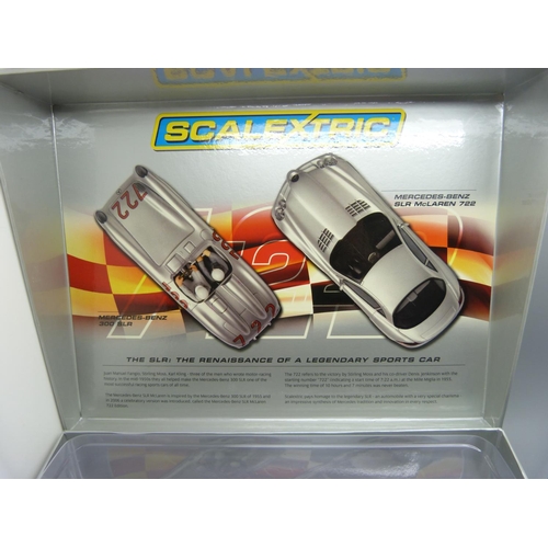 811 - A Scalextric model vehicle and Scalextric special edition twin pack set, boxed