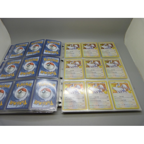 833 - A collection of 333 holographic celebration Pokemon cards