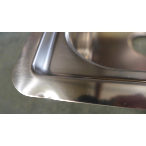 3006 - Lemis 1.5 Bowl Stainless Steel RVS - model no:- 454729, original RRP �334.86 inc. VAT (357-155) * Th... 