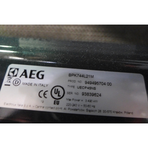 3021 - AEG Single Oven (LH Hinge) - model no:- BPK744L21M, original RRP �740.83 inc. VAT (357-92) * This lo... 