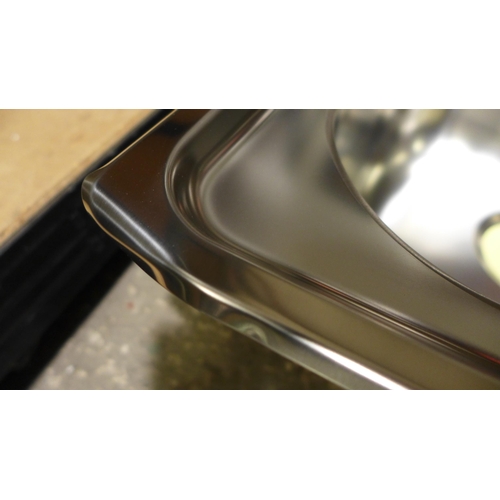 3063 - Andros 2 Bowl RVS Stainless Steel - model no.:- BL455009, original RRP �240.84 inc. VAT (357-41) * T... 