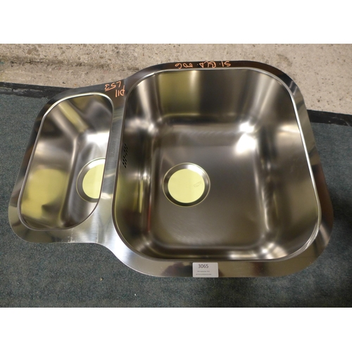 3065 - Ecuador 1.5 Bowl RVS U/mount Stainless Steel - model no.:- BL453665, original RRP �207.5 inc. VAT (3... 