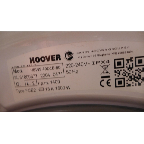 3087 - Hoover H-Wash 300 Lite Washing Machine (9kg) - model no:- HBWS49D1E, original RRP �365.83 inc. VAT (... 