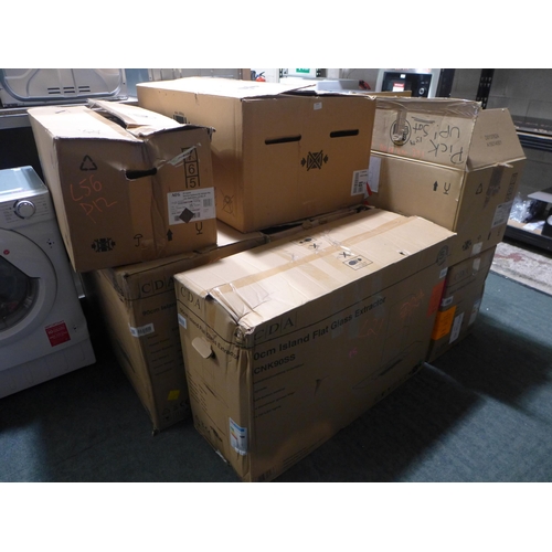 3088 - Six Mixed Size/Style Extractors (357-21,30,56,57,26,48, 24) - (357-21) * This lot is subject to VAT