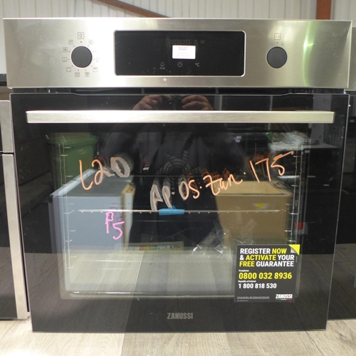 3107 - Zanussi Single Oven - model no:- ZOPNX6X2, original RRP �349.17 inc. VAT (357-20) * This lot is subj... 