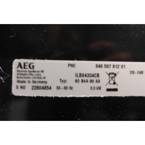 3115 - AEG 4 Zone Induction Hob - model no:- ILB64334CB (357-110) * This lot is subject to VAT