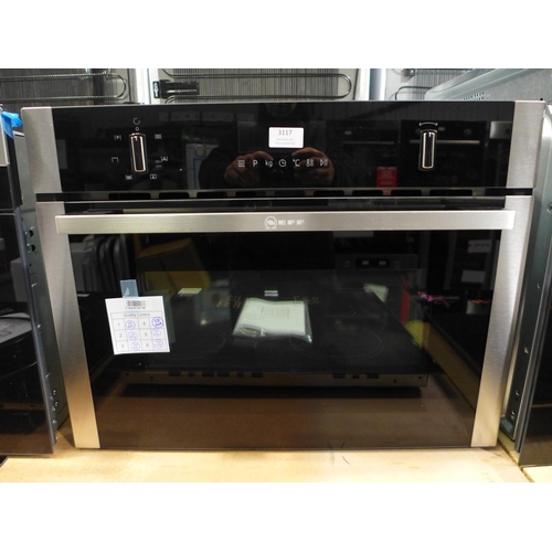 3117 - Neff N50 Compact Combi Microwave Oven - model no:- C1AMG84N0B, original RRP �615.83 inc. VAT (357-86... 