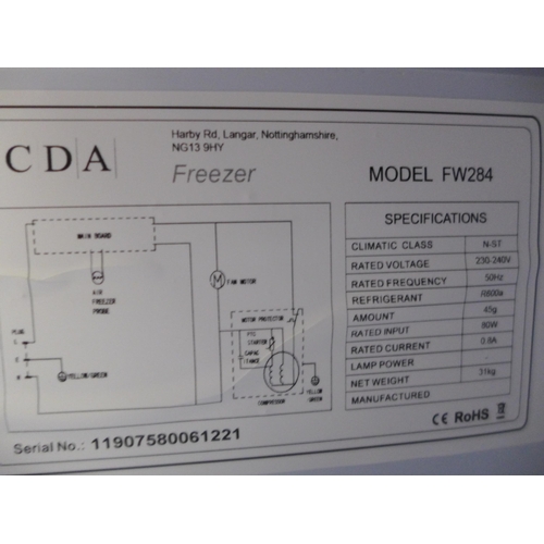 3125 - CDA Under Counter Freezer - model no:- FW284, original RRP �313.33 inc. VAT (357-45) * This lot is s... 