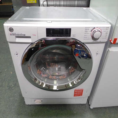 3128 - Hoover H-Wash 300 Lite Washing Machine (9kg) - model no:- HBWS49D1EACE, original RRP �365.83 inc. VA... 