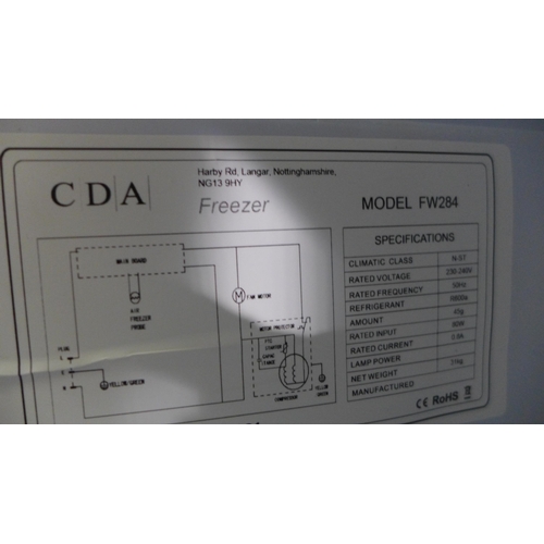 3136 - CDA Under Counter Freezer - model no:- FW284, original RRP �313.33 inc. VAT (357-160) * This lot is ... 