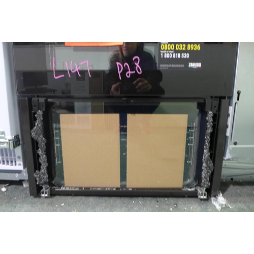 3139 - Zanussi Built-In Double Oven - model no:- ZPCNA4X1, original RRP �440.84 inc. VAT (357-147) * This l... 