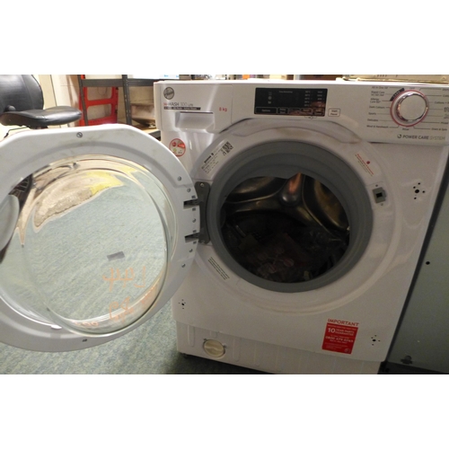 3174 - Hoover H-Wash 300 Lite Washing Machine (8kg) - model no:- HBWS48D1ACE (357-44) * This lot is subject... 