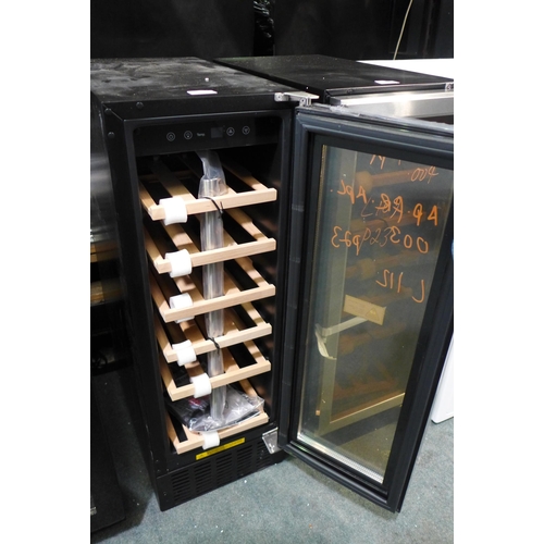 3191 - Viceroy Under Counter Wine Cooler - model no:- WRWC30BKED, original RRP �332.5 inc. VAT (357-112) * ... 