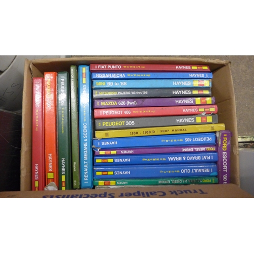 2334 - Approx. 75 mixed Haynes manuals