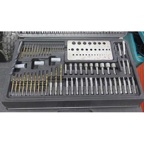 2049 - Unused 204 piece drill set * this lot is subject to VAT