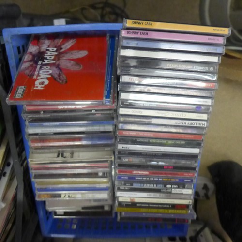 2337 - Approx 100 CDs & 45 Records