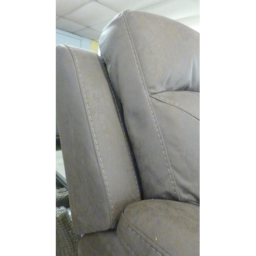 1445 - Fabric Power Recliner Kuka Km , RRP £499.99 + vat (4141-7)  * This lot is subject to vat