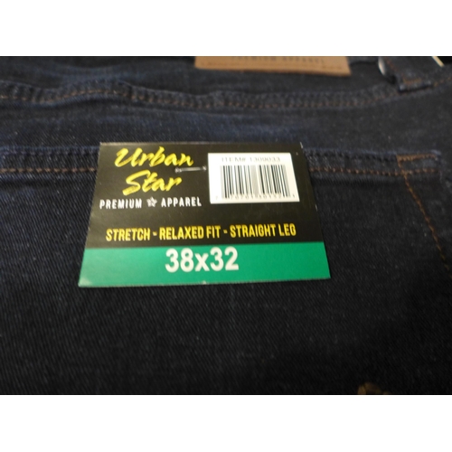 3249 - 4 Pairs of Men's jeans, including English Laundry, Urban Star and Weatherproof Vintage, various size... 