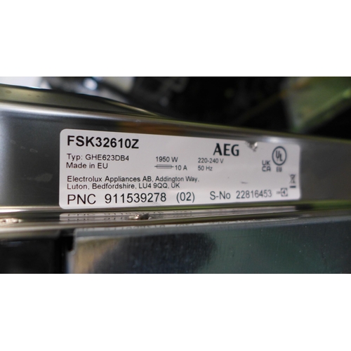 3017 - AEG Fully Integrated Dishwasher (Model: FSK32610Z), original RRP £850 inc. VAT (357-131) * This lot ... 