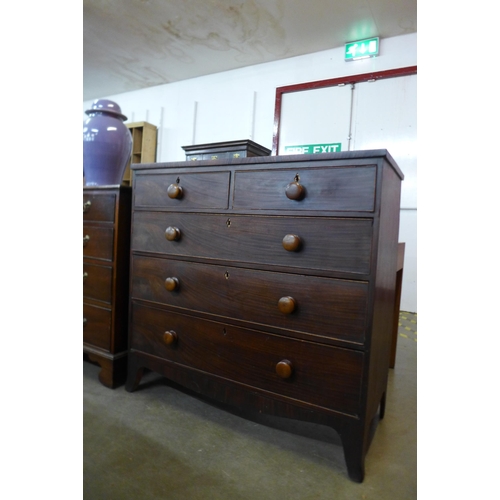 23 - A Regency mahogany chest of drawers