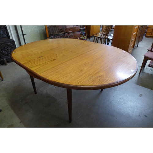 42 - A G-Plan Fresco teak extending dining table