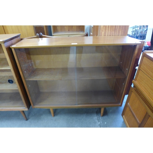 47 - A teak bookcase