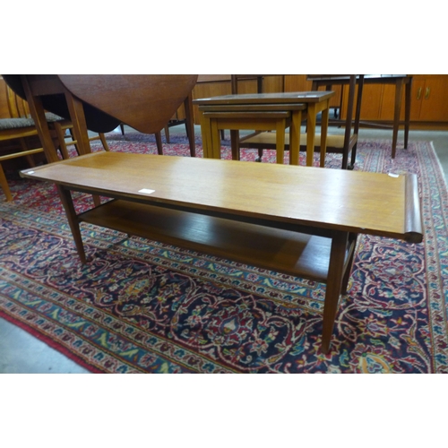 53 - A teak coffee table