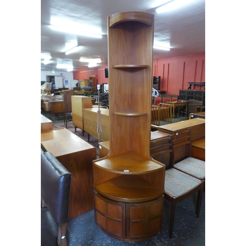 90 - A Nathan teak corner cabinet