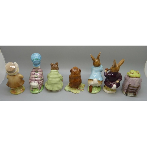 621 - Seven Beswick Beatrix Potter figures