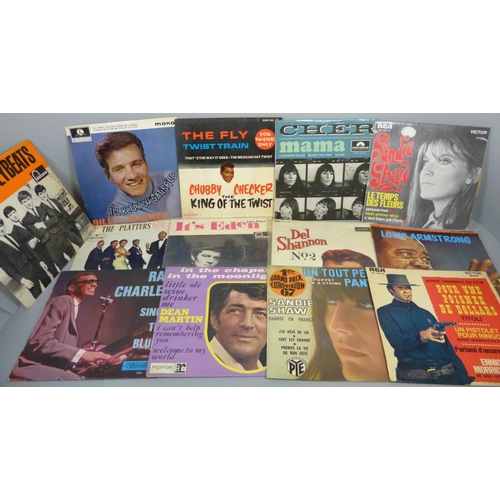 631 - Pop music EP's, etc., including Billy J Kramer, Del Shannon, Chubby Checker (13)