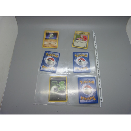 639 - Eighty Pokemon Team Rocket sets, including holographic Dark Alacazam