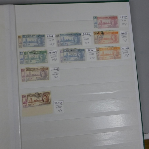 769 - Stamps; Commonwealth albums and SG Part 1 catalogue