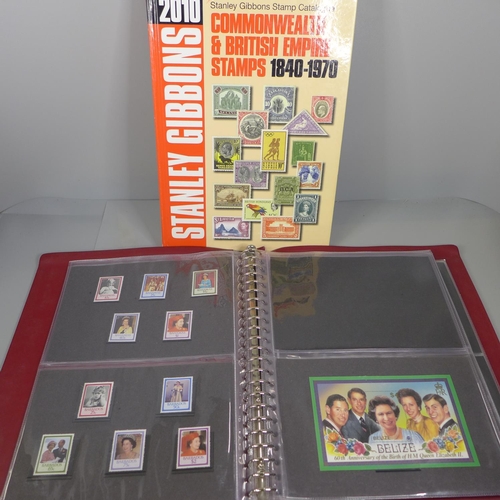 769 - Stamps; Commonwealth albums and SG Part 1 catalogue