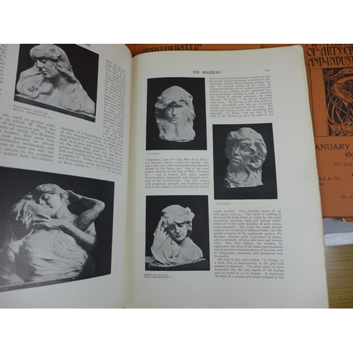 770 - A collection of The Artist periodical, 1896 onwards, An Illustrated Monthly Journal of Applied Art