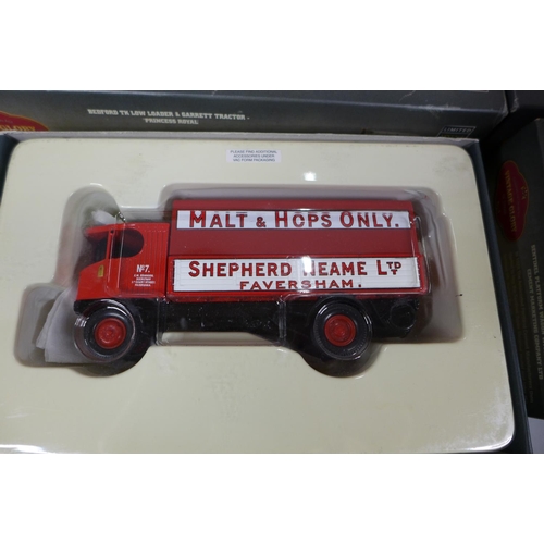 782 - Five Corgi Vintage Glory of Steam die-cast model vehicles, boxed