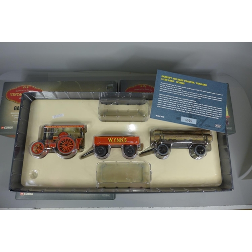 782 - Five Corgi Vintage Glory of Steam die-cast model vehicles, boxed