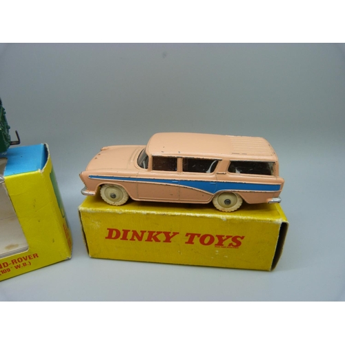 787 - Corgi Toys 438 and Dinky Toys 173 Nash Rambler, both boxed