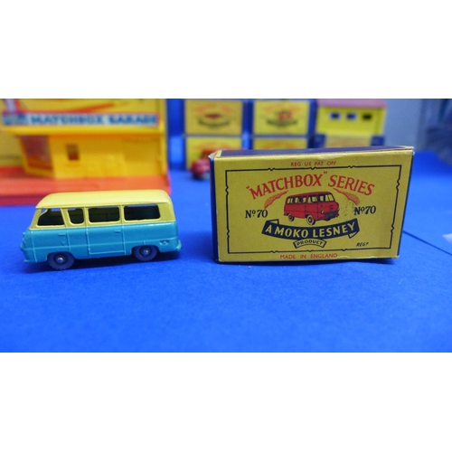 789 - Matchbox 1-75 series Moko Lesney die-cast model vehicles, numbered 1, 1 accessory, 2, 3, 3 accessory... 