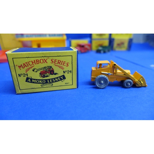 789 - Matchbox 1-75 series Moko Lesney die-cast model vehicles, numbered 1, 1 accessory, 2, 3, 3 accessory... 