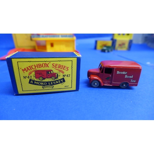 789 - Matchbox 1-75 series Moko Lesney die-cast model vehicles, numbered 1, 1 accessory, 2, 3, 3 accessory... 