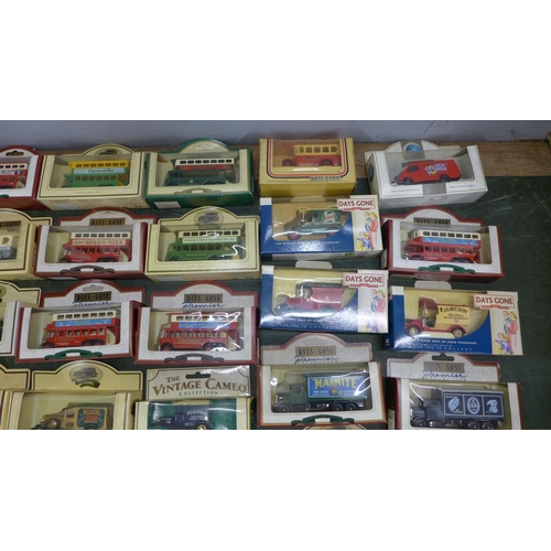 816 - A collection of forty-nine Days Gone and Lledo die-cast model vehicles, boxed