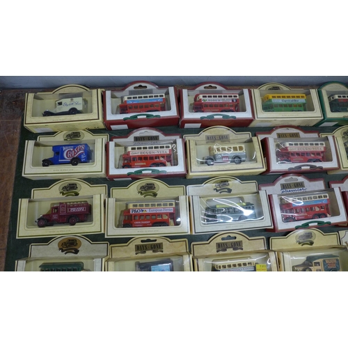 816 - A collection of forty-nine Days Gone and Lledo die-cast model vehicles, boxed