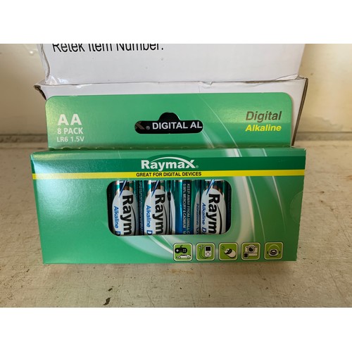 2226 - 144 (18 x 8 batteries) AA batteries, sealed