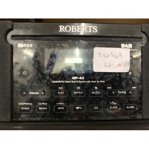 2259 - Roberts DAB radio and iPod dock